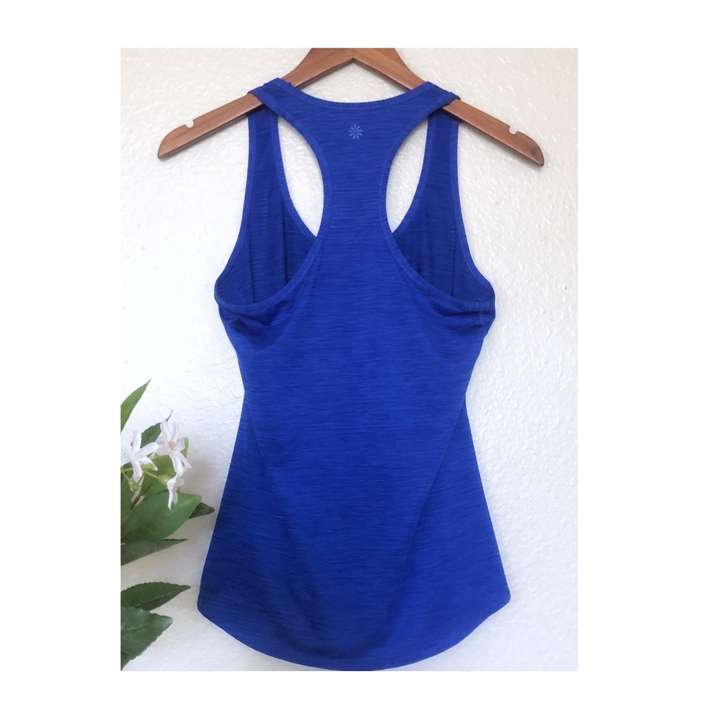 Athleta Blue Racerback Lightweight Tank Top - Picture 5 of 5
